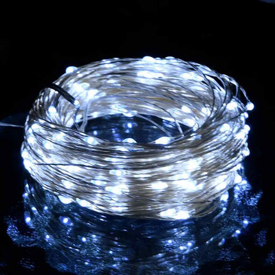 Guirlande légère vidaxl avec 300 LED 30 m blanc froid