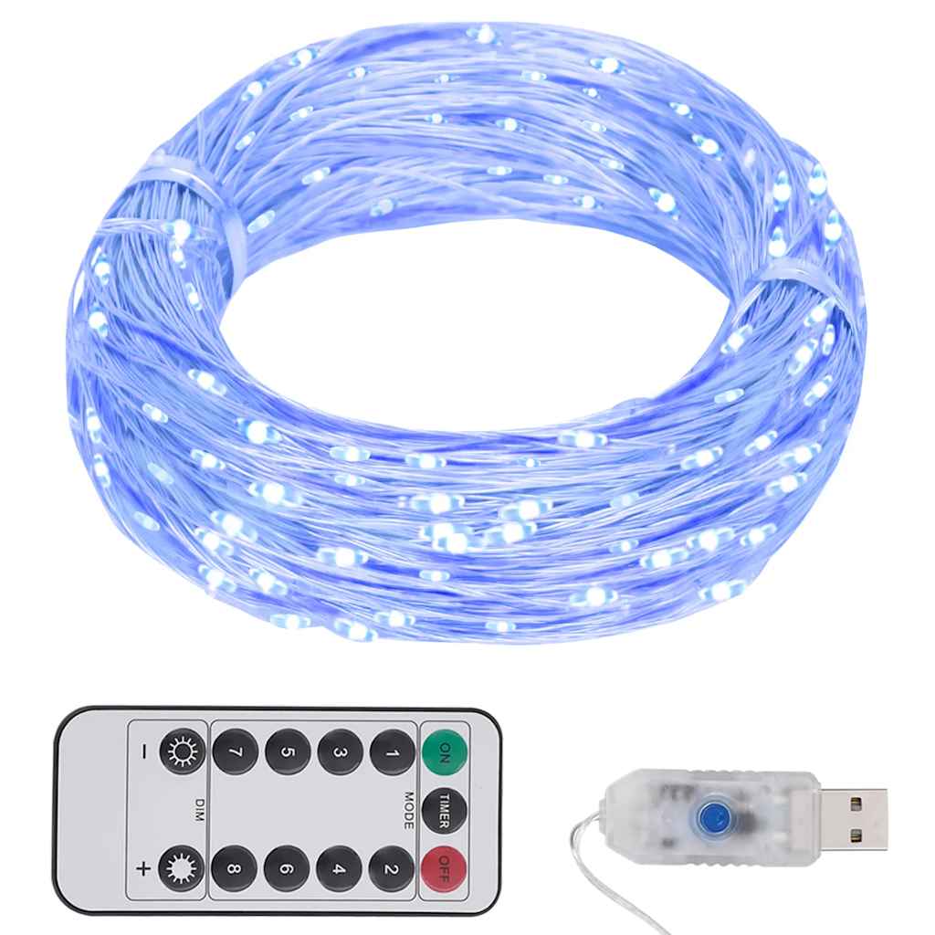 Vidaxl Garland léger avec 150 LED 15 m bleu