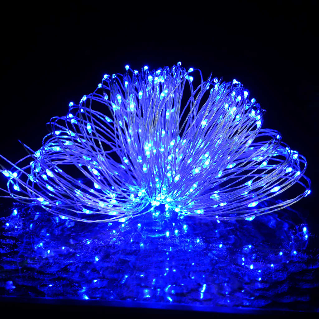 Vidaxl Garland léger avec 150 LED 15 m bleu