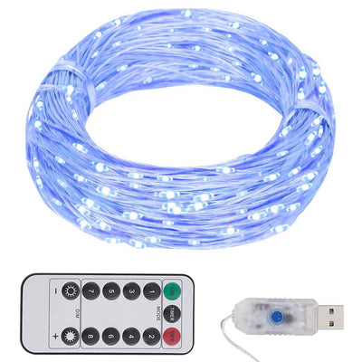 Vidaxl Garland léger avec 300 LED 30 m bleu