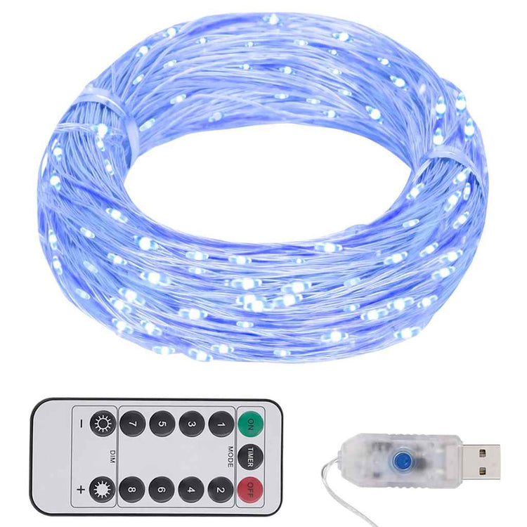 Vidaxl Garland léger avec 300 LED 30 m bleu