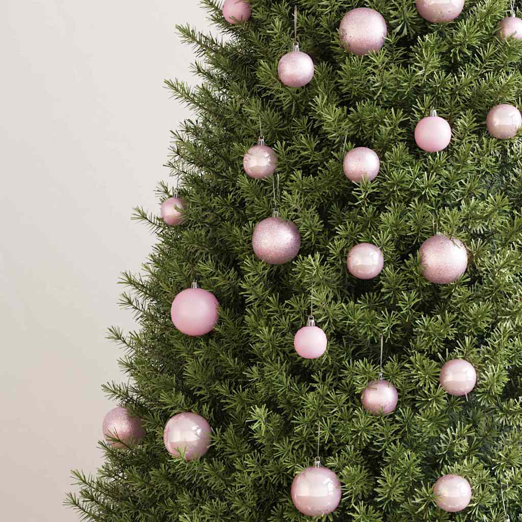 Vidaxl 100 pièces de Noël Set Pink