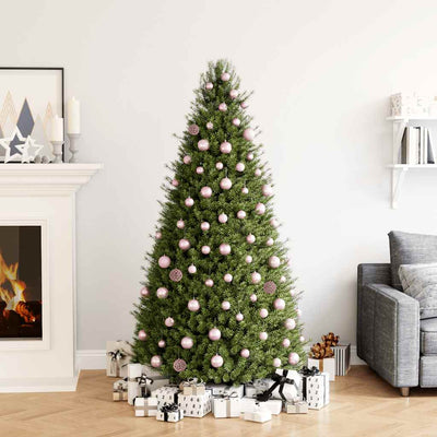 Vidaxl 100 pièces de Noël Set Pink
