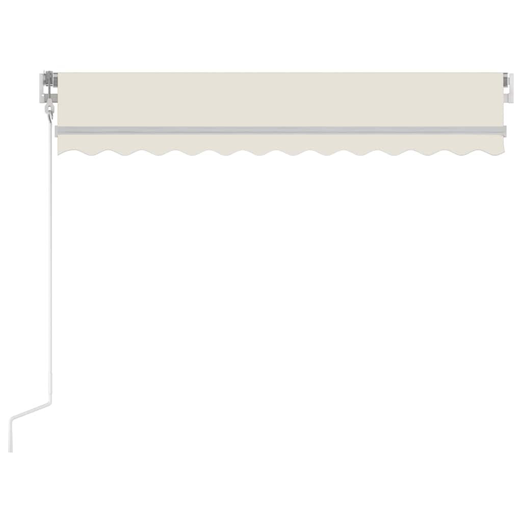 Auvent Vidaxx à extension automatique 300x250 cm crème