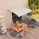 Auvent Vidaxx à extension automatique 300x250 cm crème