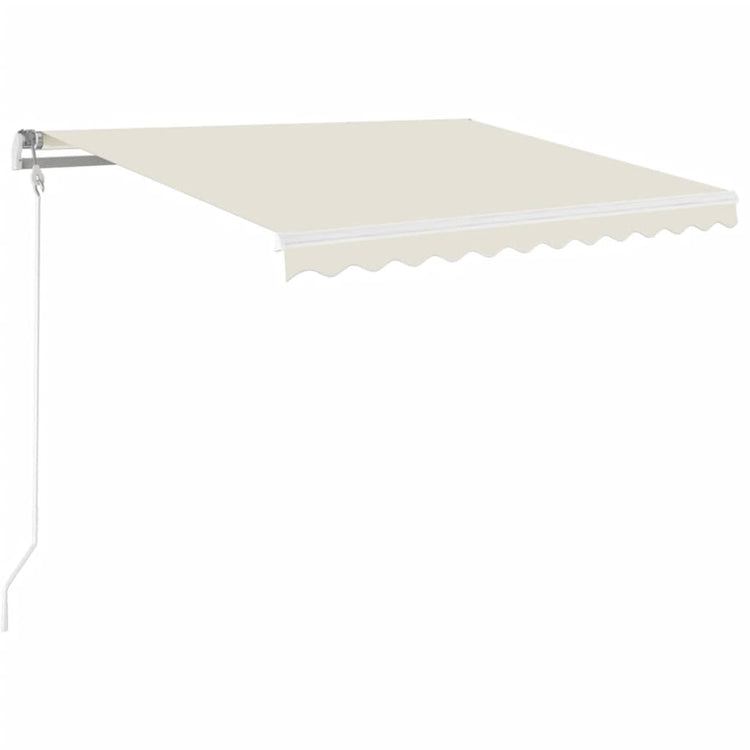 Vidaxl Luifel étend manuellement 350x250 cm -colored