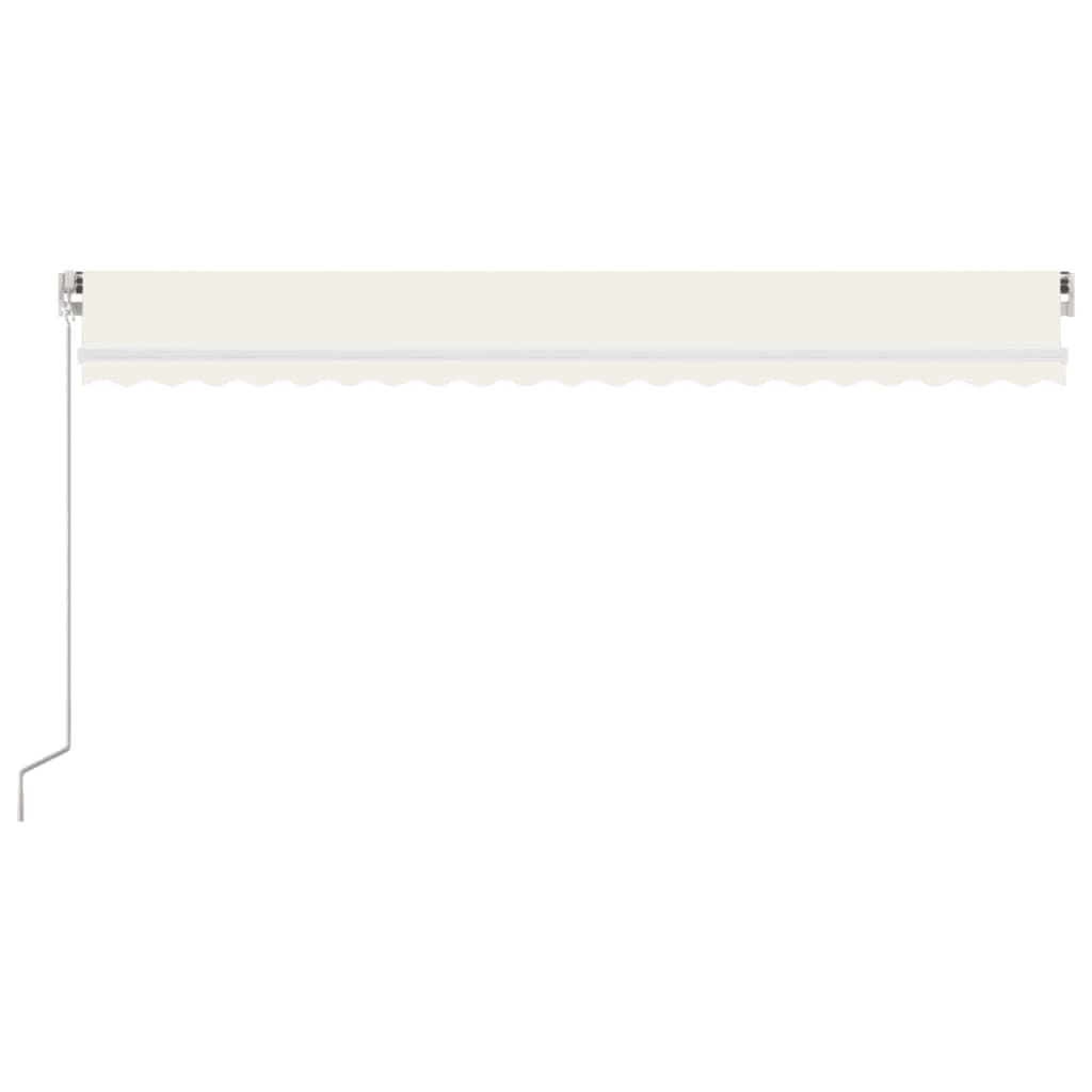 Vidaxl Luifel étend manuellement la crème 500x300 cm -colore