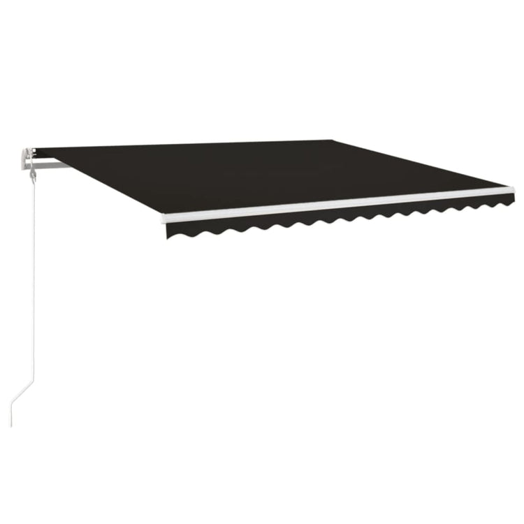 Vidaxl Luifel étend automatiquement 450x350 cm anthracite -colored