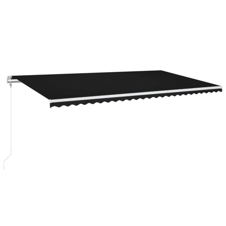 Vidaxl Luifel Automatique extensible 600x350 cm anthracite -colored