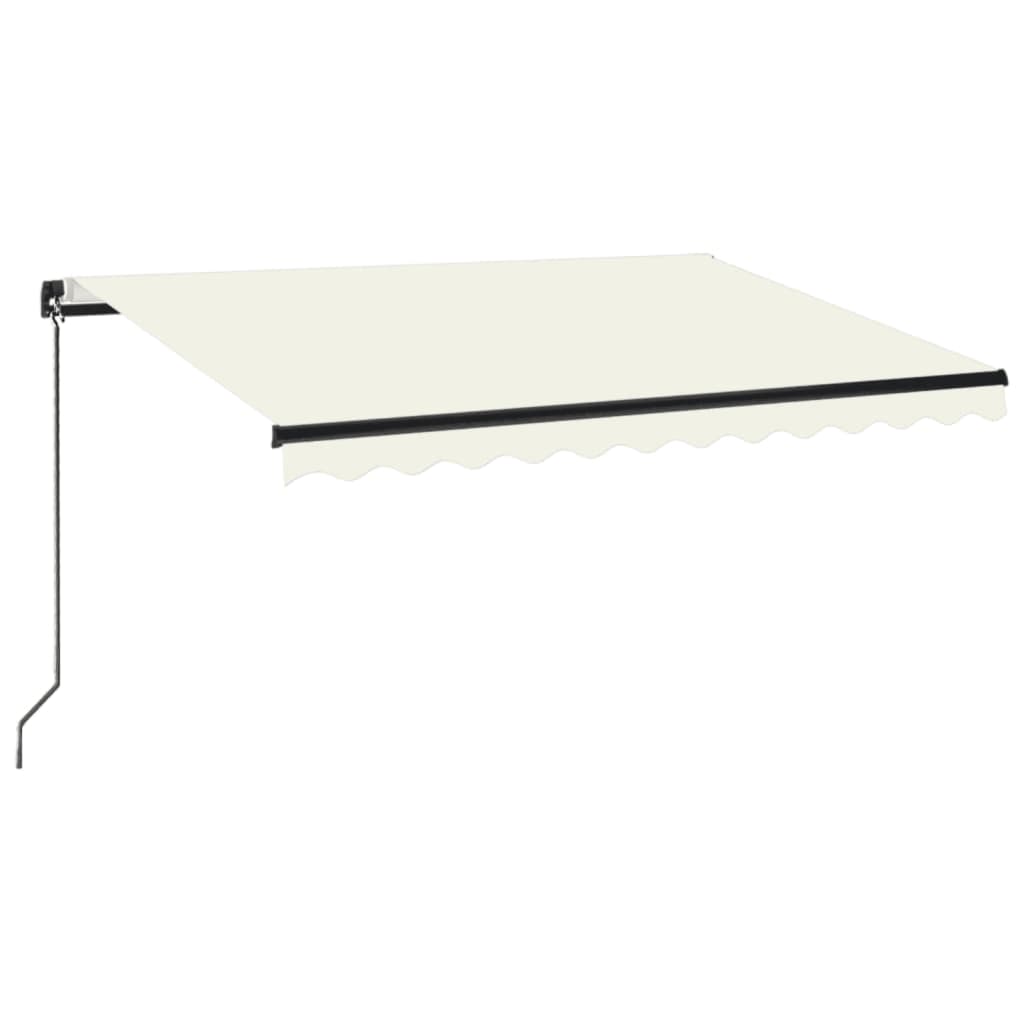 Vidaxl Luifel étend manuellement 350x250 cm -colored