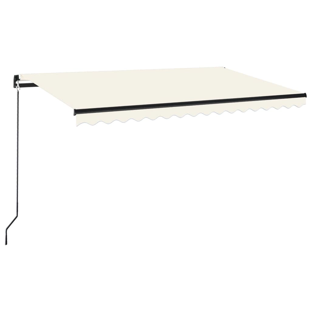 Vidaxl Luifel étend manuellement 450x350 cm -colored