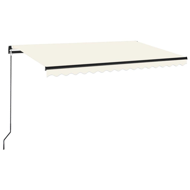 Vidaxl Luifel étend manuellement 450x350 cm -colored