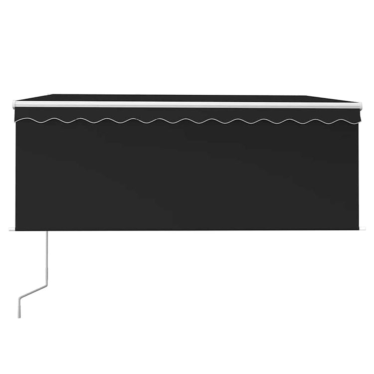 Vidaxl Luifel Authracite à rouleau extensible automatique 3,5x2,5 m