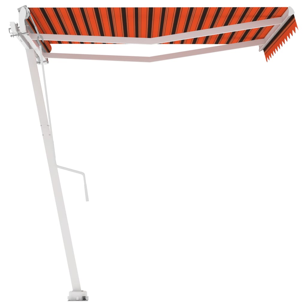 Vidaxl Laifel détaché retire manuellement 350x250 cm brun orange