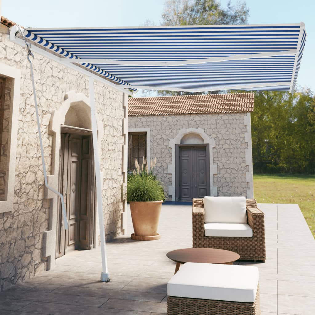 Vidaxl Laifel GRATUITE - AUTOMATIQUE AUTOMATIQUE 350X250 CM BLEU