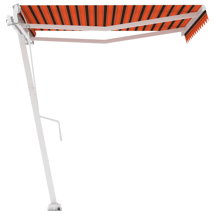 Vidaxl Luifel - Free - Automatic 350x250 cm CM et brun