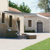 Vidaxl Laifel Free - Automatic 400x300 cm Bleu et blanc