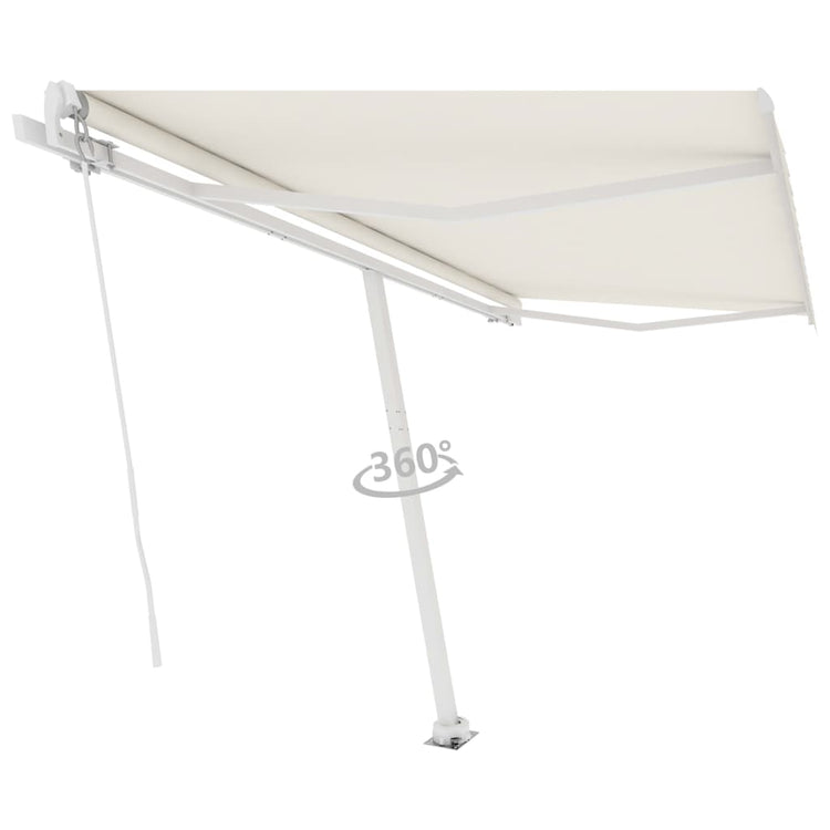 Vidaxl Luifel détaché étend manuellement 450x300 cm -colored