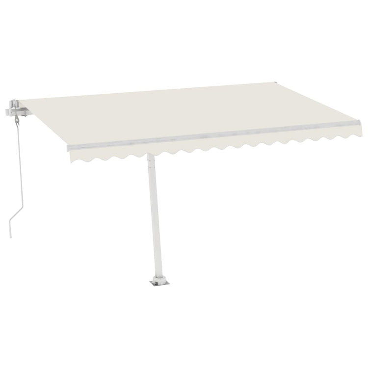 Vidaxl Luifel - Crème automatique de 450x300 cm