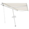 Vidaxl Luifel - Crème automatique de 450x300 cm