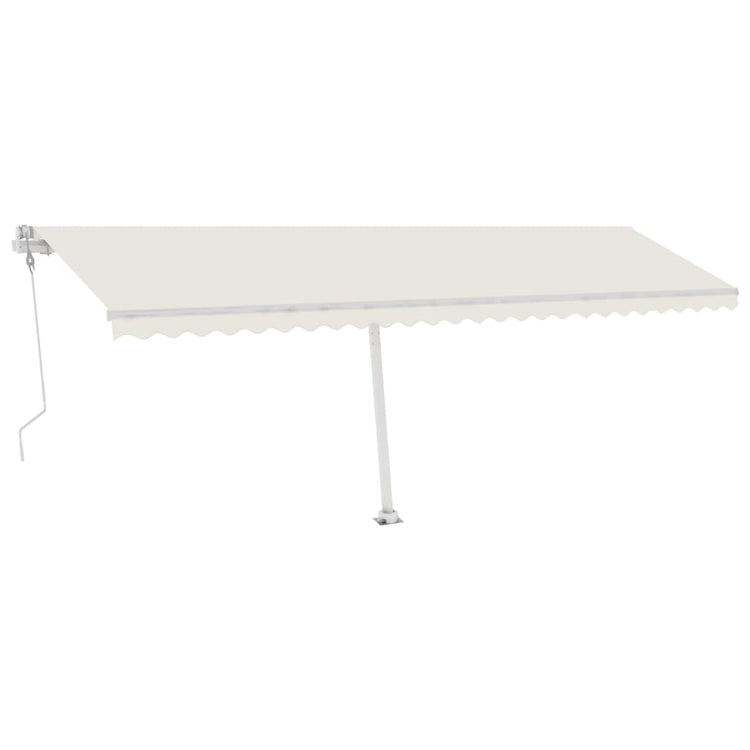 Vidaxl Luifel - Crème automatique 600x300 cm