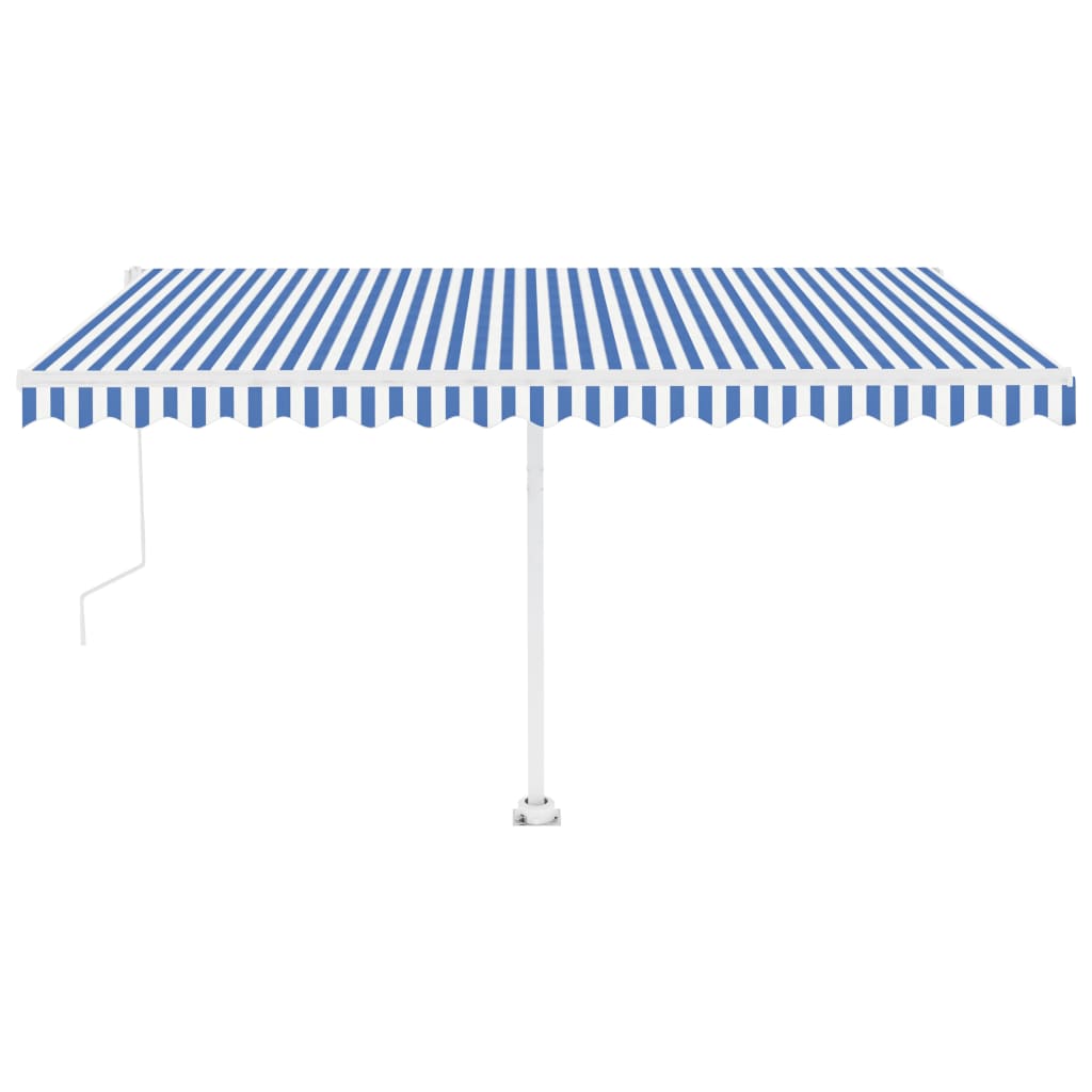 Vidaxl Luifel - Free - Automatic 450x350 cm CM et blanc