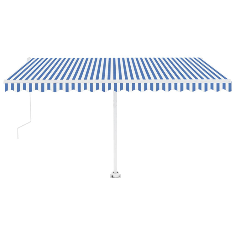 Vidaxl Luifel - Free - Automatic 450x350 cm CM et blanc