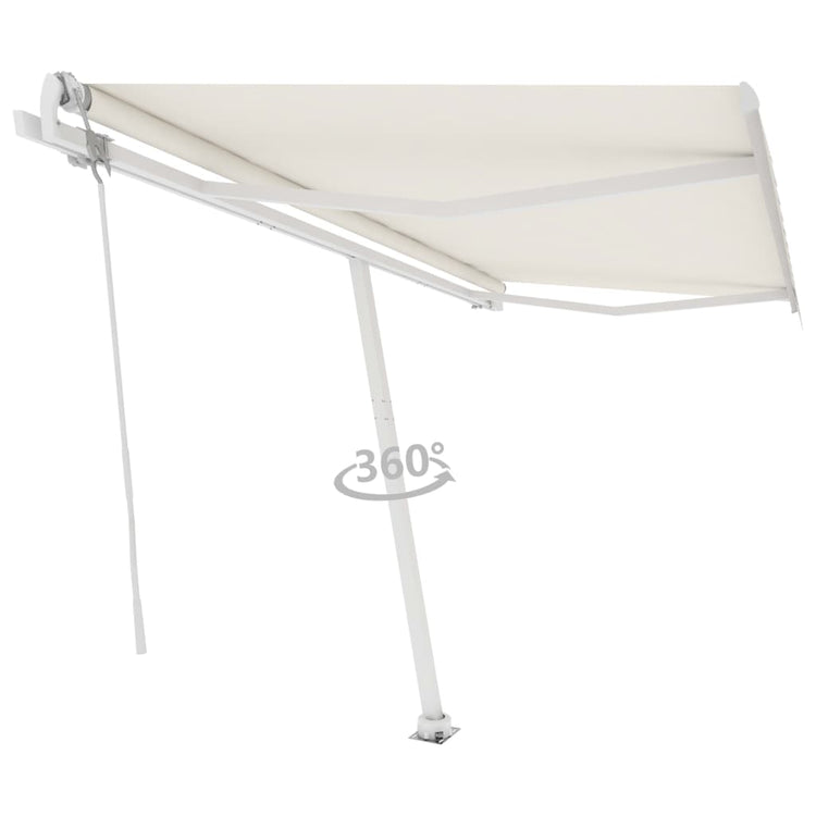 Vidaxl Luifel gratuitement - Crème automatique de 450x350 cm