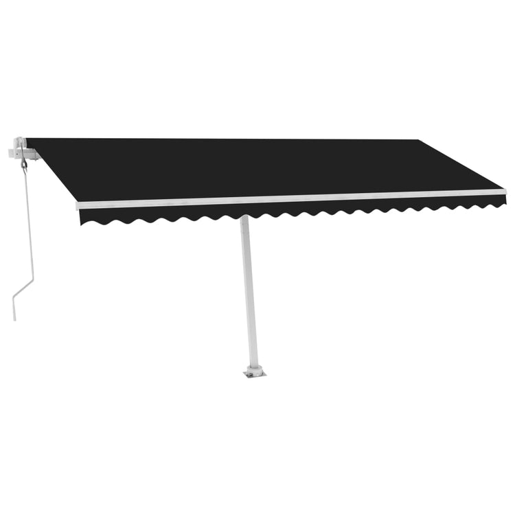 Vidaxl Luifel - Anthracite automatique 500x350 cm