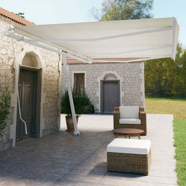 Vidaxl Luifel détaché étend manuellement 600x350 cm -colored