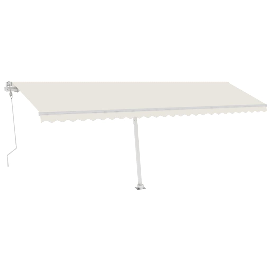 Vidaxl Luifel - Crème automatique 600x350 cm