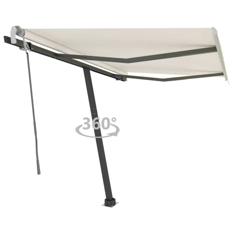 Vidaxl Luifel détaché étend manuellement 300x250 cm -colored
