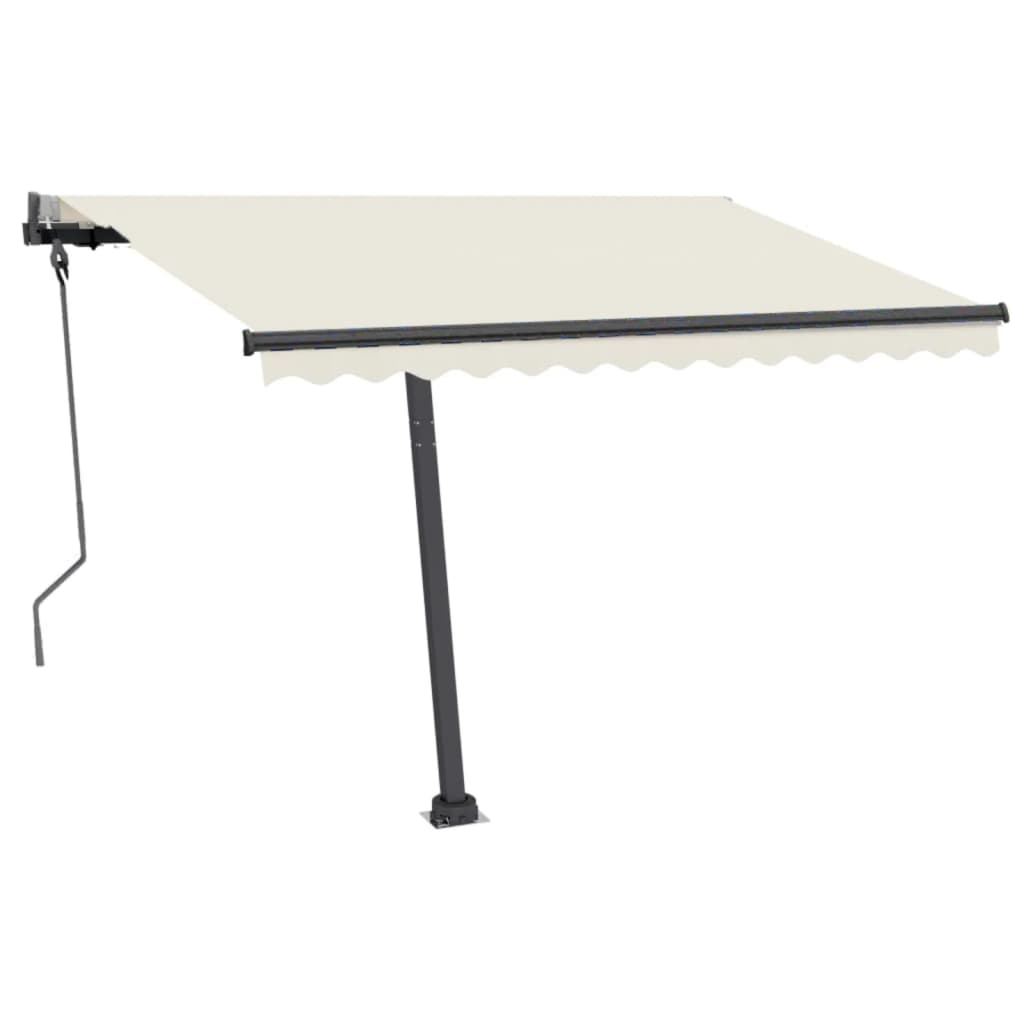 Vidaxl Luifel - Crème automatique de 300x250 cm