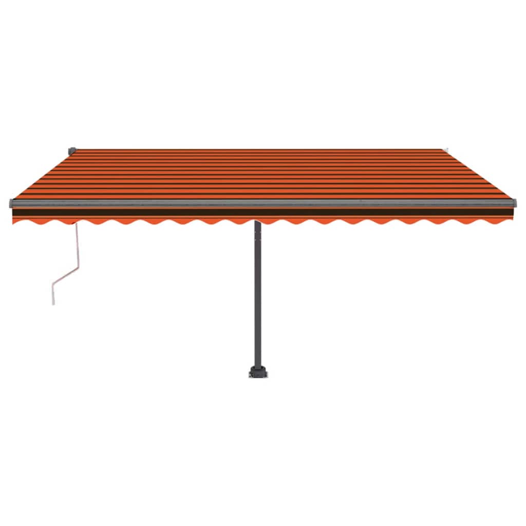 Vidaxl Luifel - Free - Automatic 450x300 cm CM et brun