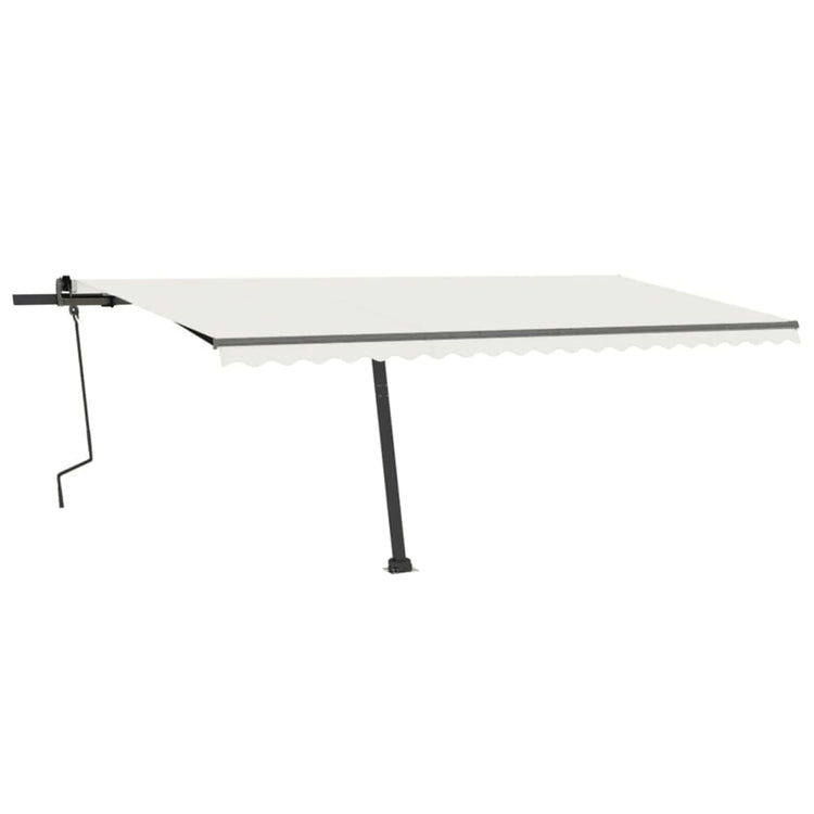 Vidaxl Luifel détaché étend manuellement 500x300 cm -colored