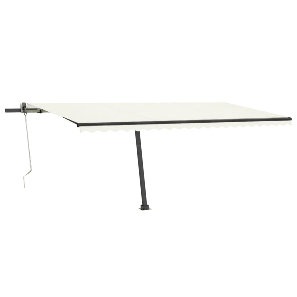 Vidaxl Luifel - Crème automatique 500x300 cm