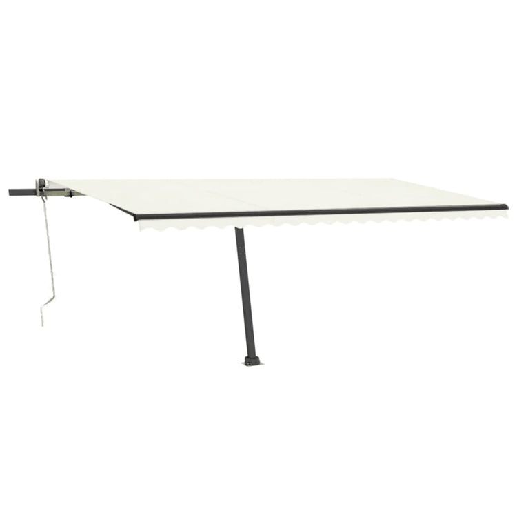 Vidaxl Luifel - Crème automatique 500x300 cm