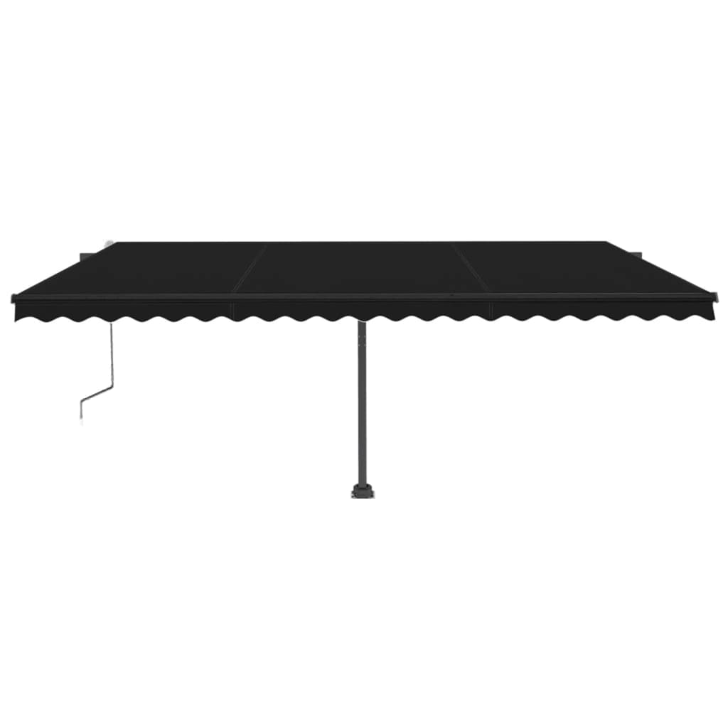 Vidaxl Luifel - Anthracite automatique 500x300 cm