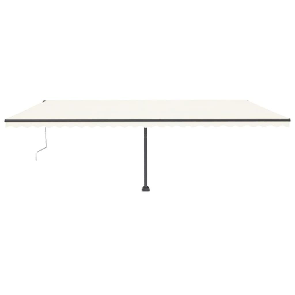 Vidaxl Luifel - Crème automatique 600x300 cm