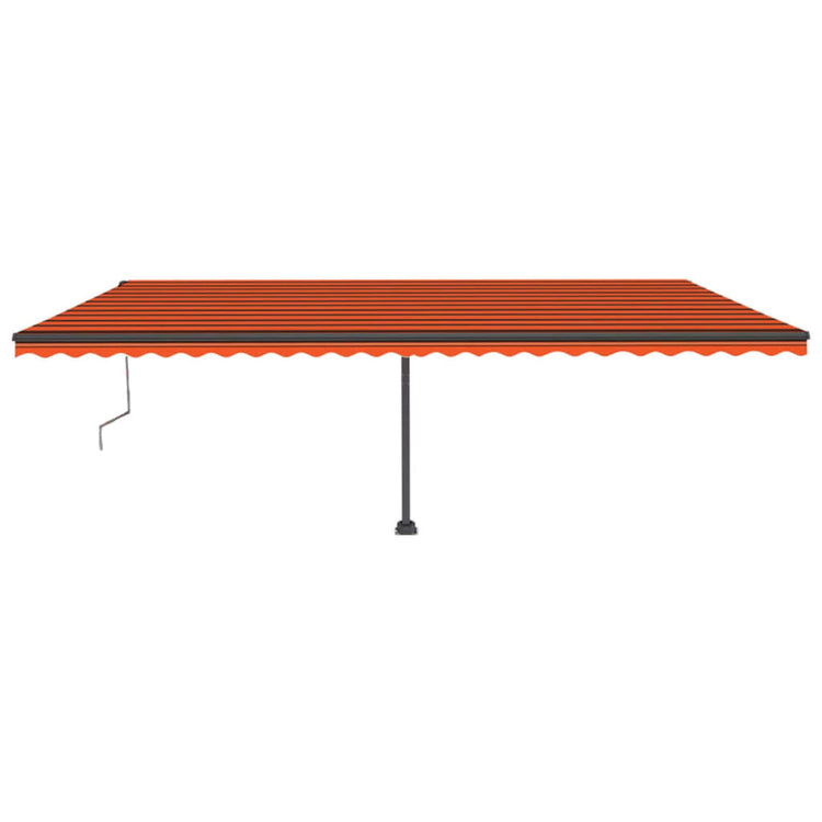 Vidaxl Laifel gratuite - 600x300 cm d'orange et marron