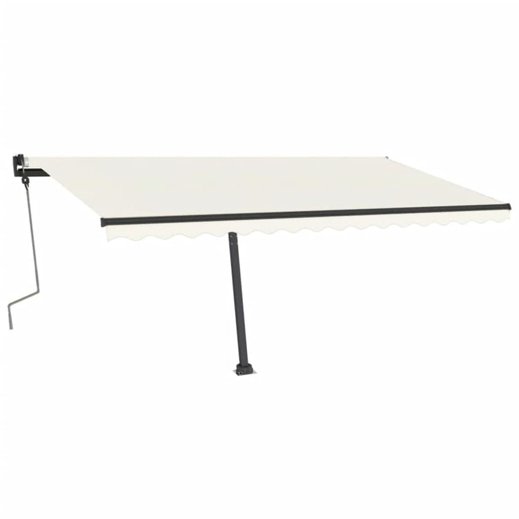 Vidaxl Luifel détaché étend manuellement 400x350 cm -colored