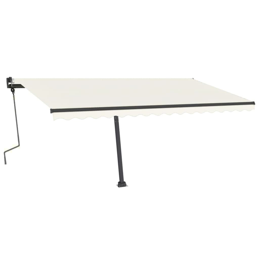 Vidaxl Luifel détaché étend manuellement 450x350 cm -colored