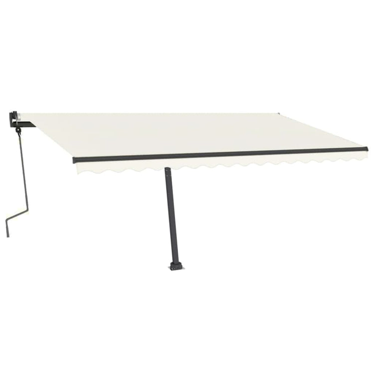 Vidaxl Luifel détaché étend manuellement 450x350 cm -colored