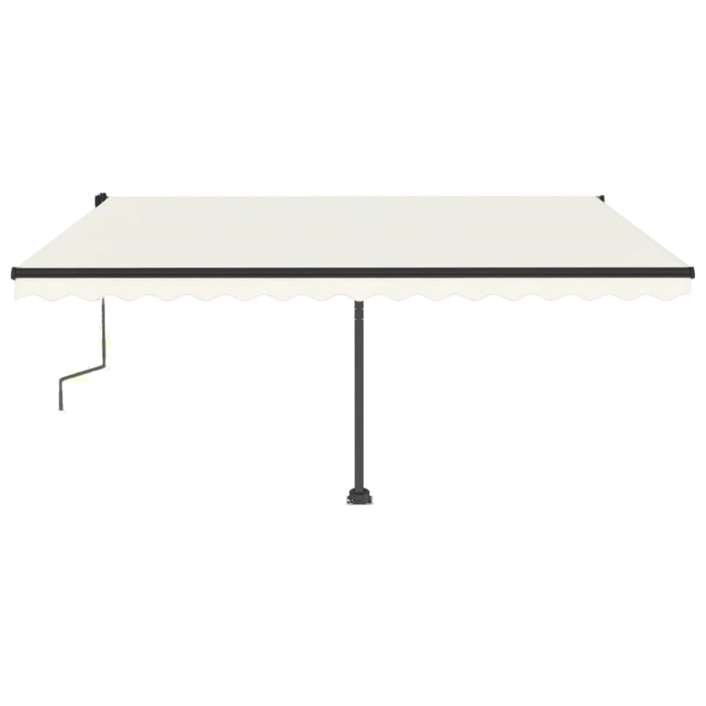 Vidaxl Luifel détaché étend manuellement 450x350 cm -colored