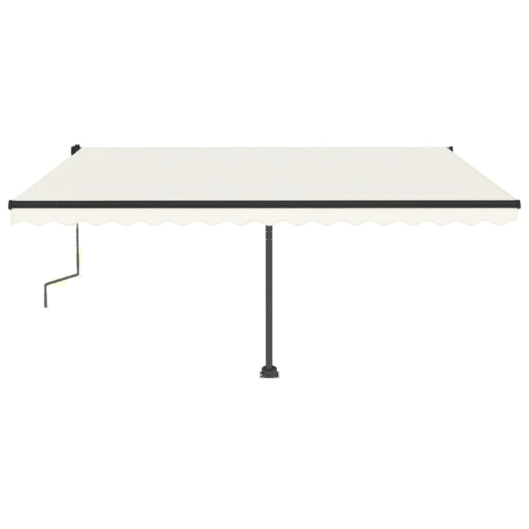 Vidaxl Luifel détaché étend manuellement 450x350 cm -colored