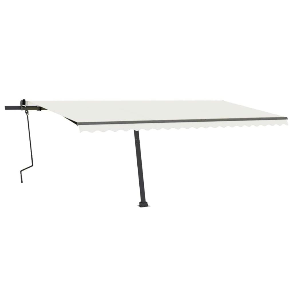 Vidaxl Luifel détaché étend manuellement 500x350 cm -colored