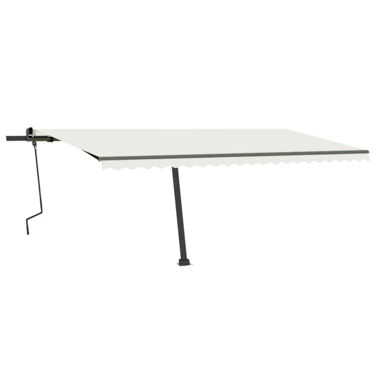 Vidaxl Luifel détaché étend manuellement 500x350 cm -colored