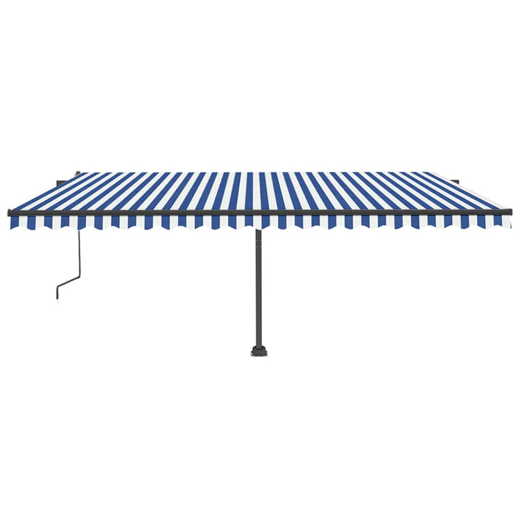 Vidaxl Laifel GRATUITE - Automatique 500x350 cm Bleu et blanc