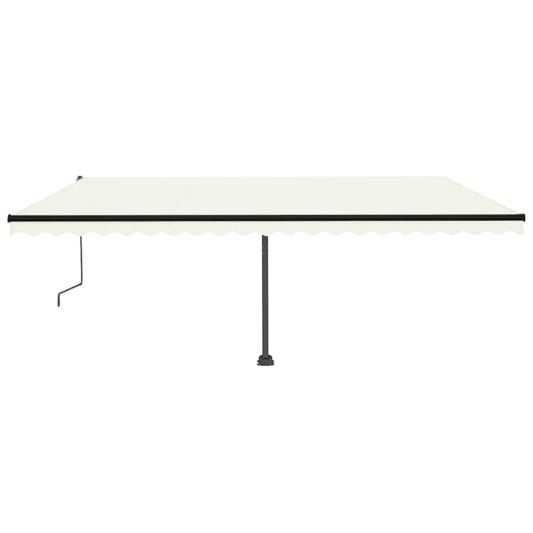 Vidaxl Luifel - Crème automatique 500x350 cm