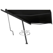 Vidaxl Luifel - Anthracite automatique 500x350 cm - afbeelding 1